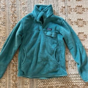 Patagonia Re-Tool Snap T Pullover in teal